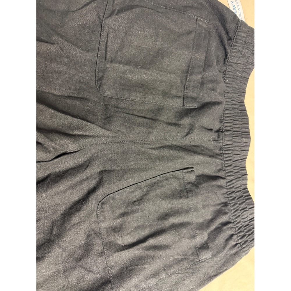 Old Navy Womens Petite M High Rise Straight‎ Leg Comfort Waistband Pants Black - Picture 8 of 8